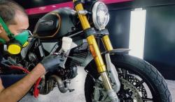 Tak Hanya Mobil, Motor dan Sepeda juga Bisa Dicoating