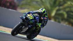 Valentino Rossi Ngeri MotoGP Austria 2020 Diguyur Hujan