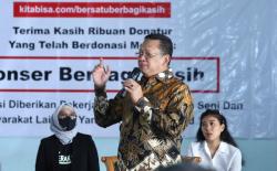 Salurkan Bantuan untuk Pekerja Seni Terdampak Covid-19, Ini Pesan Bamsoet