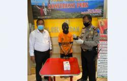 Pemuda di Medan Ini Beli Motor Pakai Kertas, Ditangkap Polisi Masuk Penjara