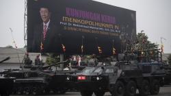 Menko Polhukam Mahfud MD Kunjungi Markas Korps Marinir