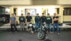 Timsus Maleo Tangkap Pelaku Penggelapan Motor di Bitung<