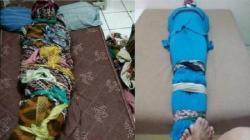 Gilang Bungkus “Fetis Kain Jarik” sejak Kecil Tertarik dengan Orang Berselimut
