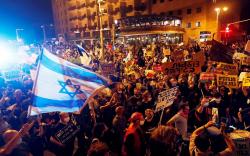 Demo Antipemerintah di Israel Meluas, Waktumu Sudah Habis Netanyahu!