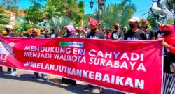 Putra Risma dan Gabungan Arek Suroboyo Dukung Eri Cahyadi Jadi Wali Kota Surabaya