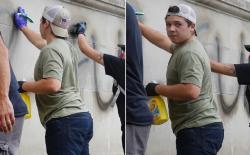 Sebelum Tembak Mati 2 Demonstran, Pria 17 Tahun Sempat Kerja Sosial Bersihkan Grafiti di Tembok