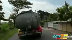 Video Viral Truk Tangki Goyang di Jalanan Ngawi dan Magetan, Polisi Ambil Tindakan