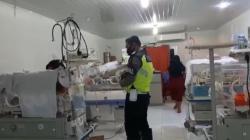 Heroik, Polantas di Padang Selamatkan Bayi yang Dibuang Dekat Tong Sampah
