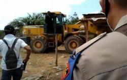 Video Pembersihan Lahan di Banyuasin Sumsel Berlangsung Ricuh, Warga Protes