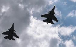  Terbang di Krimea, Pesawat Mata-Mata Inggris Dicegat Jet Tempur Su-30 Rusia 