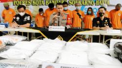 Polres Bandara Soekarno-Hatta Gagalkan Penyelundupan 9,2 Kg Sabu ke Pontianak