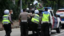 Parkir Sembarangan, Motor Demonstran Diangkut Polisi