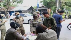 Satgas Covid-19 Razia Masker di Medan Helvetia, 59 Warga Terjaring<
