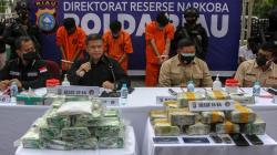Oknum Perwira Polisi Jadi Kurir 16 Kg Sabu, Ini Barang Buktinya