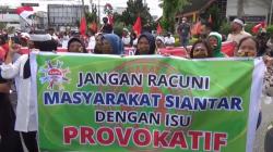 Gelar Aksi Damai, Ratusan Warga Siantar Tolak Unjuk Rasa Anarkistis