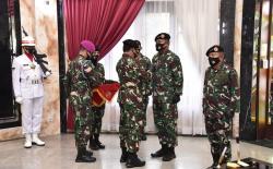 Panglima TNI Pimpin Sertijab Kasum, Kabais, dan Dandenma