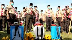 Hari Sumpah Pemuda, Pramuka Gelar Apel Kesiapsiagaan Menanggulangi Covid-19