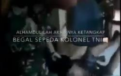 Video Viral Dugaan Penganiyaan ke Begal Sepeda , Begini Penjelasan Korps Marinir<