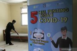Disteriliasi, Faskes Darurat Covid-19 Asrama Haji Tidak Beroperasi Sebulan