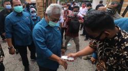 KPU Gelar Simulasi Pemungutan Suara Pilkada dengan Protokol Kesehatan di Kediri