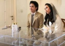 Video Sherina Munaf dan Baskara Mahendra Resmi Menikah