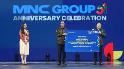 HUT ke-31 MNC Group, HT Serahkan Bantuan MNC Peduli kepada Kementerian Sosial