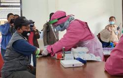 60 Relawan di Merapi yang Bertugas di Barak Pengungsian Rapid Test
