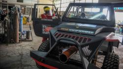Penampakan Mobil Listrik Spesialisasi Antiterorisme Karya Itenas Bandung