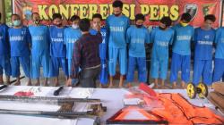 Komplotan Pencuri Kabel Tembaga Milik Telkom Ditangkap Polisi