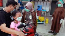 Cegah Kerumunan, Puskesmas Ini Berikan Imunisasi secara Drive Thru