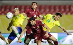 Gol Tunggal Firmino Antarkan Brasil Raih Kemenangan atas Venezuela