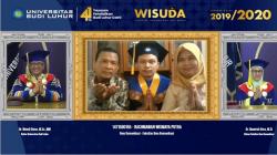 Pertama Kali, Universitas Budi Luhur Gelar Wisuda Online