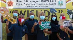 Pasien Covid-19 Sembuh di RS Lapangan Kogabwilhan II Surabaya Capai 3.160 Orang
