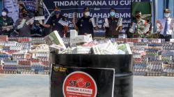 Belasan Ribu Batang Rokok Ilegal Diamankan Bea Cukai Ternate selama 2020