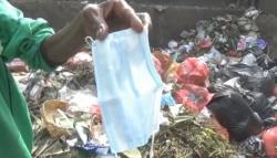 Selama Pandemi, Limbah Masker di Denpasar Capai 47 Juta Lembar