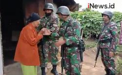 Video Nenek Rusmana Menangis Dikunjungi dan Diberi Beras oleh Prajurit Kodam Siliwangi