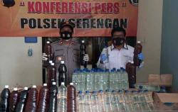 Jelang Pilwalkot Solo, Polisi Sita Ratusan Liter Miras<