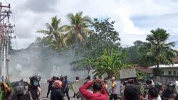 4 Polisi dan Seorang Wartawan Terluka saat Demo Papua Merdeka di Sorong