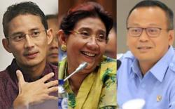 Susi Pudjiastuti dan Sandiago Uno Dinilai Cocok Duduki Kursi Edhy Prabowo di KKP
