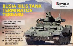 Infografis Tank Terminator Rusia yang Diklaim Tahan Ledakan Nuklir