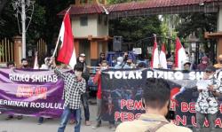 Aliansi Bekasi Bergerak Demo Tolak Habib Rizieq Shihab