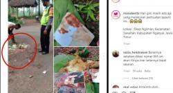 Viral Kembang 7 Rupa Berceceran di Jalan, Ada Nama dengan Tetesan Darah