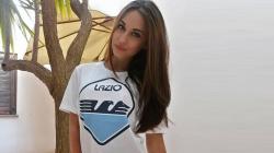 Lavinia Saccardo, Presenter Sepak Bola Seksi Fans Fanatik Lazio