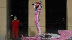 Penuh Drama, Sergio Perez Raih Kemenangan Perdana di F1 GP Sakhir