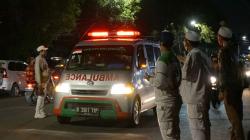 Iring-iringan Ambulans Bawa Jenazah Laskar FPI Tiba di Petamburan