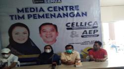 Raih 60 Persen Suara Versi Hitung Cepat Pilbup Karawang, Cellica-Aep Tak Rayakan Kemenangan<