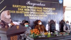 Pemkot Mojokerto Kucurkan Rp260 Juta untuk Biaya Operasional Paud dan Madin 