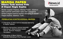 Infografis Marisa Papen Diburu Turki karena Foto Cabul<