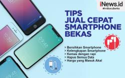Infografis Tips Jual Smartphone Bekas Harga Pantas
