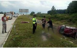 Pecah Ban di Tol Terpeka, 2 Perempuan Muda Asal Palembang Tewas